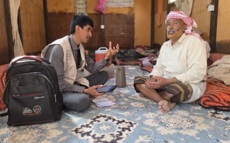مأرب.. فرق الإحصاء تواصل أعمال الحصر الميداني ضمن المرحلة الثانية من مسح ميزانية الأسرة 2026م