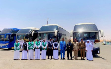 استعدادات واسعة بمنفذ الوديعة السعودي لاستقبال أفواج حجاج بلادنا