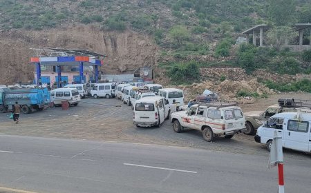 تعز..صورة من محطة وادي الضباب تثير جدلاً واسعاً