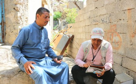 تعز.. تواصل أعمال الحصر الميداني ضمن الجولة الثانية من مسح ميزانية الأسرة 2026م