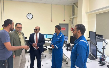 وزيرا الكهرباء والنفط يطلعان على جاهزية محطة بترومسيلة للعودة إلى الخدمة