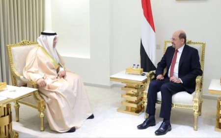رئيس الوزراء وزير الخارجية يتسلم نسخة من أوراق اعتماد سفير دولة الكويت لدى اليمن