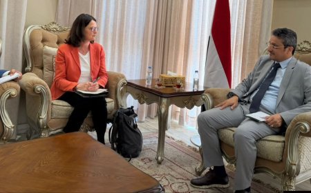 وزير الثقافة والسياحة يبحث مع مسؤولة بالخارجية الألمانية تعزيز التعاون الثقافي ودعم حماية الآثار اليمنية