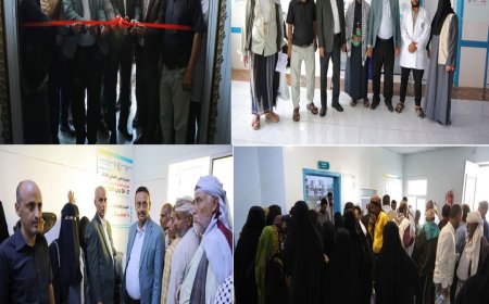 تعز..ينطلق المخيم الطبي المجاني الثالث بعزلة بني عيسى