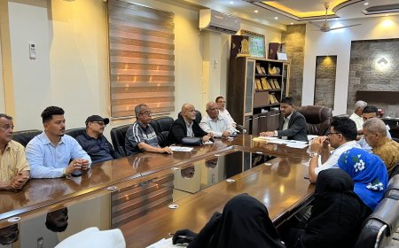 المكتب التنفيذي بمديرية الشيخ عثمان يدين الاعتداء على المعلمات ويناقش القضايا الخدمية والصحية