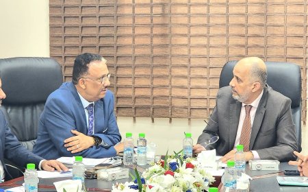 وزير المالية يطلع على مستوى سير العمل والجهود التطويرية في مصلحة الجمارك