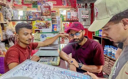 مدير صيرة يواصل نزولاته الميدانية لضبط الأسعار في المديرية