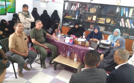 القطاع التربوي بالعاصمة المؤقتة عدن يدين ويستنكر حادثة الاعتداء على المعلمات بمدرسة العبادي بعدن