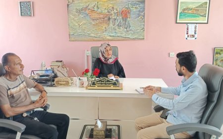 مدير ثقافة العاصمة عدن تلتقي مدير مشاريع مؤسسة عدن اجين الثقافية 