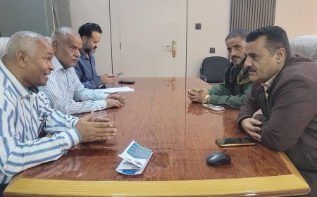 الداؤودي" يناقش مع قيادة شركة مصافي عدن سبل التعاون المشترك"