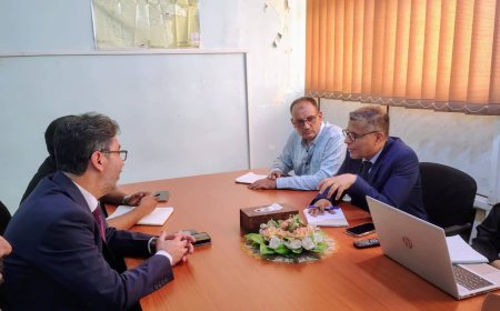 وكيل محافظة تعز يلتقي منسق وكالة التعاون والتنسيق التركية (تيكا)