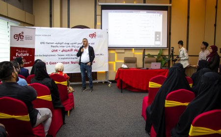 عدن  - موسسة اليمن للتدريب بهدف التوظيف تدشّن مشروع رواد التمريض 