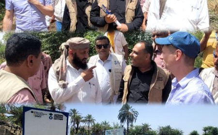 جهود الجعفري التنموية تجذب وفداً دولياً للاطلاع على المشاريع الزراعية في طور الباحة