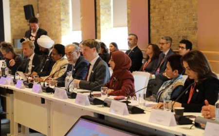 وزيرة التخطيط تشارك في جلستين على هامش مؤتمر الشراكات العالمية بلندن