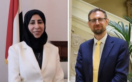 وزيرة التخطيط والتعاون الدولي تبحث مع مسؤول بالخارجية البريطانية تعزيز الشراكة الاقتصادية والتنموية
