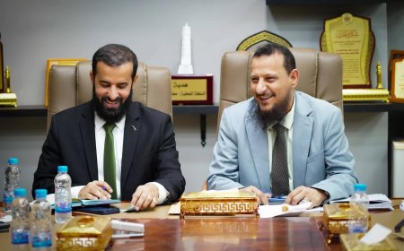 شيخ والرباش يناقشان آليات العمل المشترك في القطاعات الخدمية والتنموية والأمنية بين المحافظين 