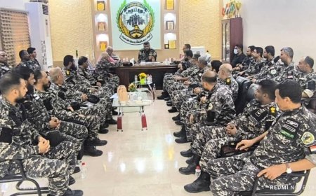 العميد أحمد بن عفيف يرأس اجتماعا لمناقشة الخطة الأمنية لعيد الأضحى المبارك