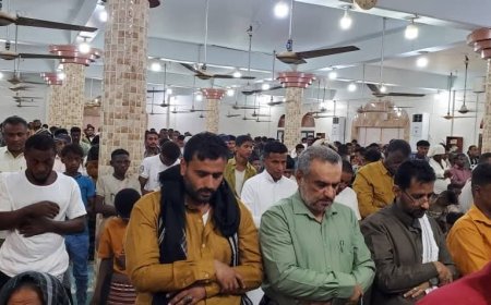 مساجد أبين تؤدي صلاة الغائب على روح الرئيس السابق المشير عبدربه منصور هادي عقب صلاة الجمعة