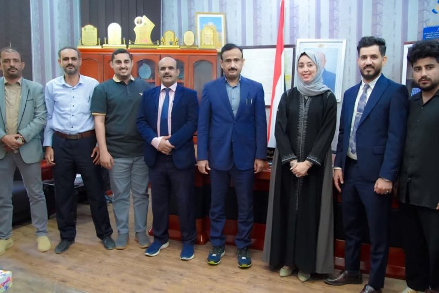 المحافظ بن الوزير يرحّب ببرامج ومشاريع مؤسسة فريدريش إيبرت الألمانية في شبوة في دعم جهود التنمية وبناء القدرات.