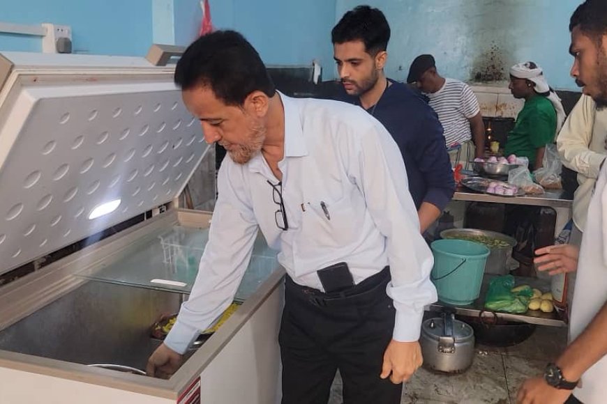 بتوجيهات القائم بأعمال مدير عام المديرية أحمد الداؤودي..تنفيذ حملة مشددة لضبط المواد الغذائية المنتهية ومراقبة المطاعم والبوفيهات بالبريقة