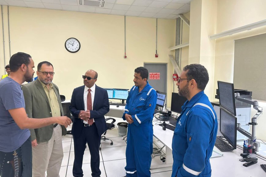 وزيرا الكهرباء والنفط يطلعان على جاهزية محطة بترومسيلة للعودة إلى الخدمة