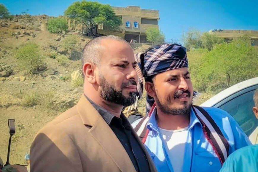 محافظ الضالع يدشّن بدء العمل في مشروع استكمال طريق الحصين & الشعيب