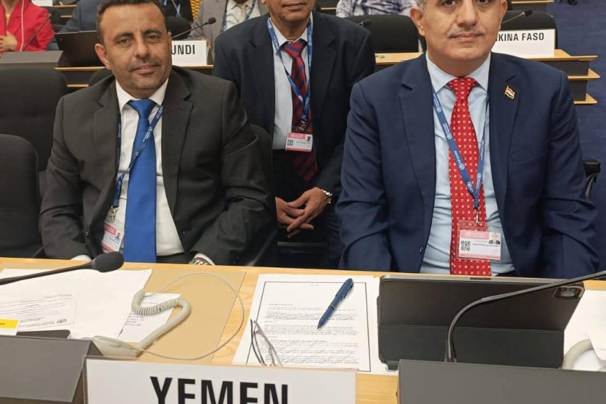 وزير الصحة يشارك في أعمال الدورة الـ79 لجمعية الصحة العالمية بجنيف ويؤكد أهمية تعزيز التعاون الدولي لدعم القطاع الصحي في اليمن