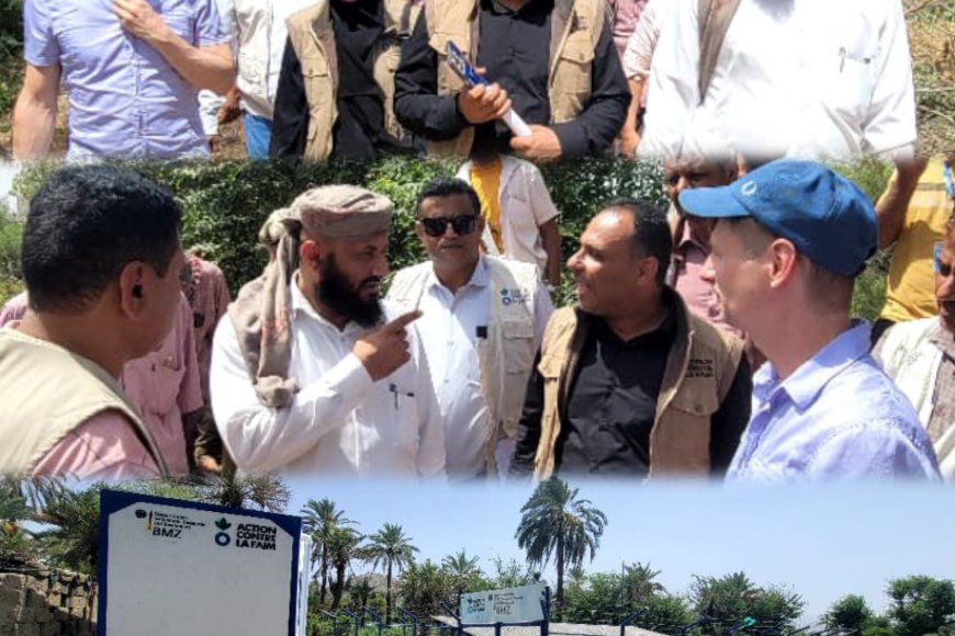 جهود الجعفري التنموية تجذب وفداً دولياً للاطلاع على المشاريع الزراعية في طور الباحة