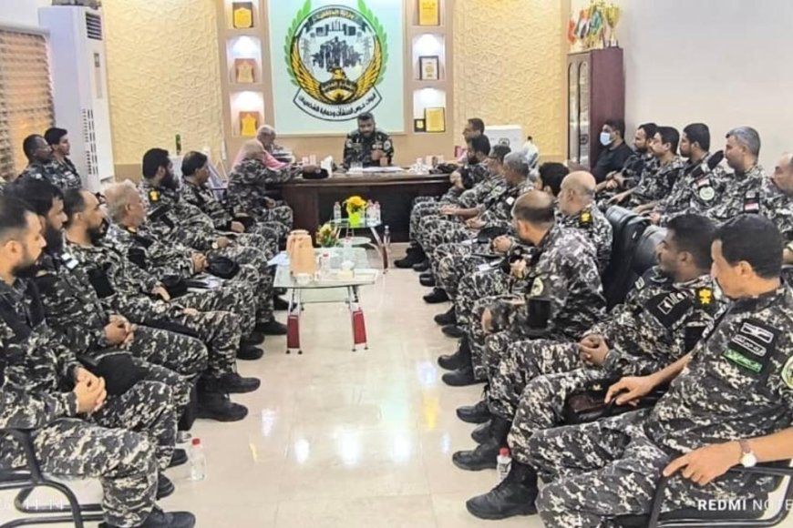 العميد أحمد بن عفيف يرأس اجتماعا لمناقشة الخطة الأمنية لعيد الأضحى المبارك
