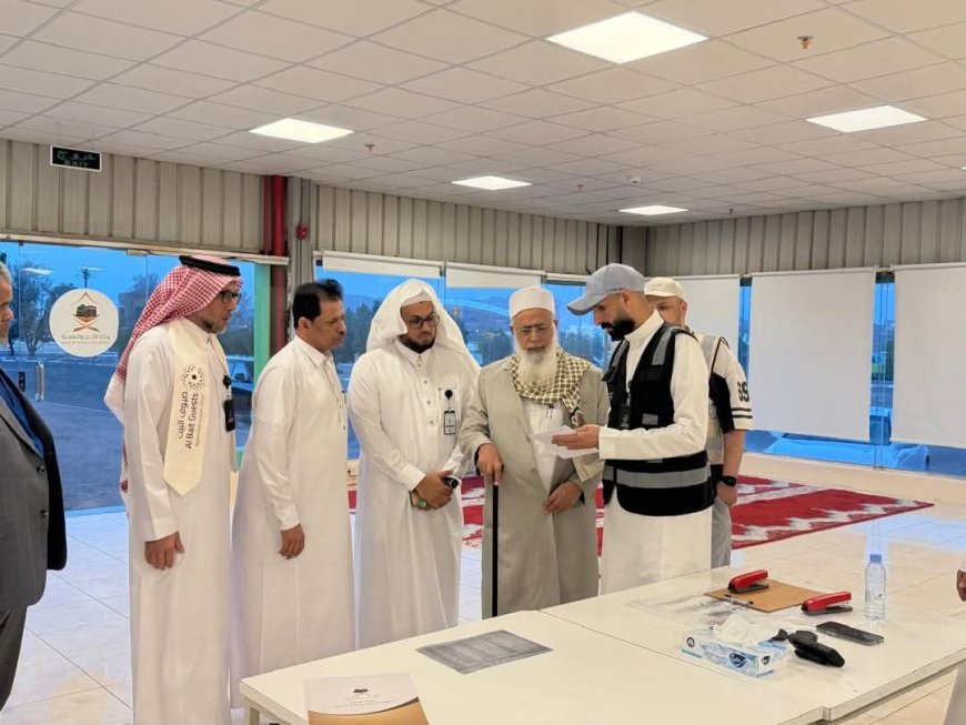 وكيل وزارة الأوقاف يتفقد مركز ضيوف البيت بالمدينة المنورة ويطلع على جاهزية الخدمات المقدمة للحجاج