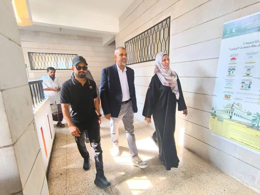 قيادة السلطة المحلية تدشن الاختبارات النهائية بمدرسة بازرعة للبنات في صيرة