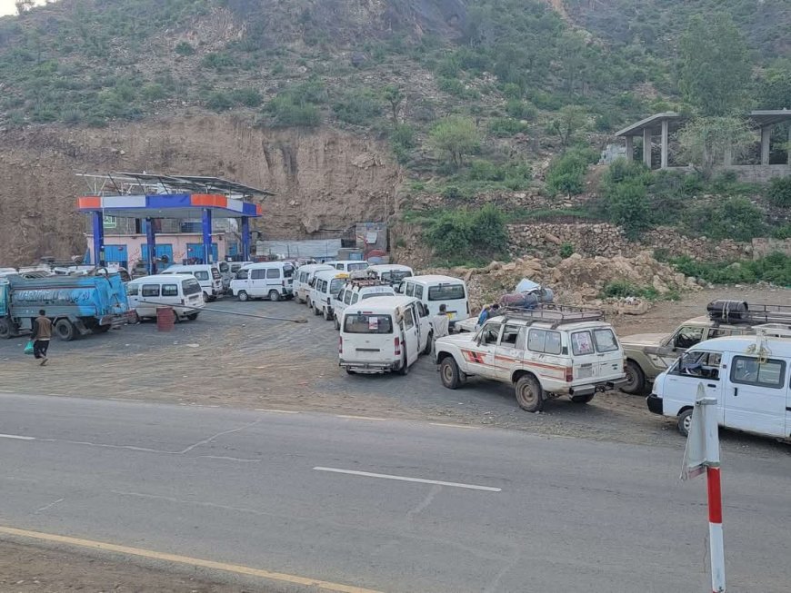 تعز..صورة من محطة وادي الضباب تثير جدلاً واسعاً