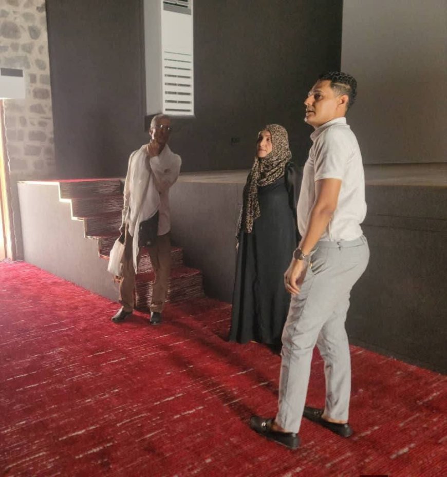 في إطار إنعاش الحراك السينمائي بعدن.. مدير عام مكتب الثقافة تتفقد مستجدات تجهيز "Aden Cinema House"