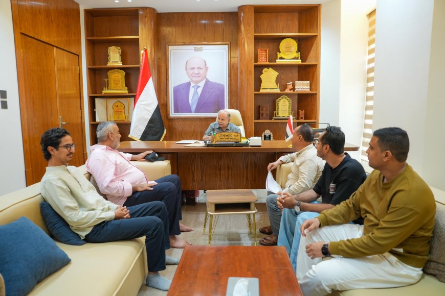 الخنبشي يشيد باستضافة حضرموت لمعظم مباريات الدوري اليمني ويثمن جهود اللجنة الإعلامية في نقل مجرياته