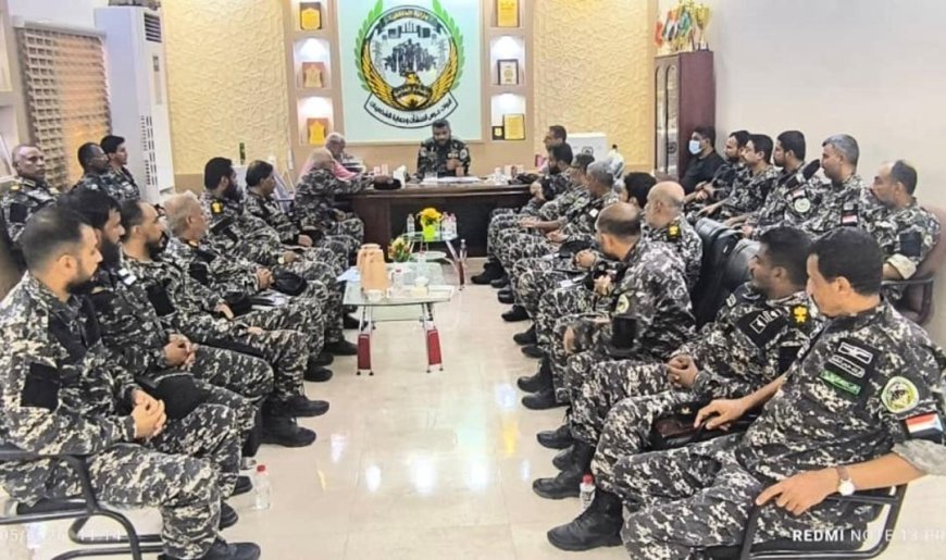 العميد أحمد بن عفيف يرأس اجتماعا لمناقشة الخطة الأمنية لعيد الأضحى المبارك
