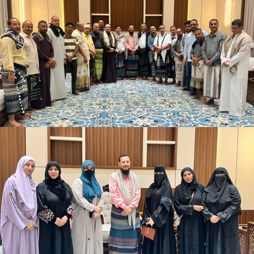 معالي وزير الدولة محافظ العاصمة عدن يستقبل فريق الحوار والتواصل بمشروع عدن الوطني