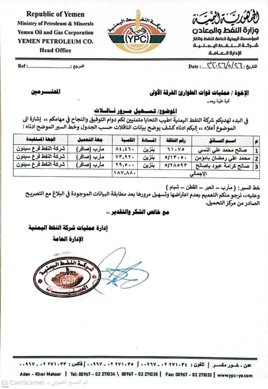 الفرقة الأولى طوارئ: حماية الاقتصاد الوطني أولوية ولن نسمح بتمرير شحنات السوق السوداء