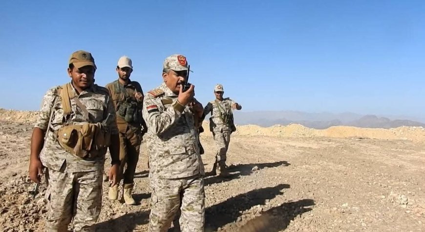 رئيس هيئة العمليات يتفقد أبطال القوات المسلحة جنوب مارب