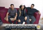 قيادات عسكرية تتفقد جرحى المحور في القاهرة