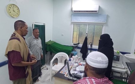 مدير عام ساه يتفقد الانضباط الوظيفي بمستشفى ساه في أول أيام الدوام الرسمي عقب إجازة عيد الأضحى