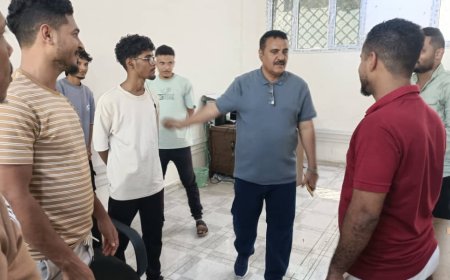 عقب إجازة عيد الأضحى المبارك..مدير عام المنصورة يشيد بمستوى إنضباط الموظفين وإلتزامهم بالدوام الرسمي