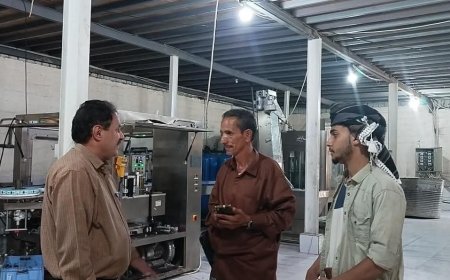 الجعفري يتفقد المنشآت الصناعية والخدمية بيافع ويشدد على دعم الاستثمار المحلي .