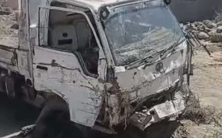 نجاة سائق قلاب من الموت بعد انفجار لغم حوثي غرب تعز