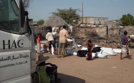الخلية الإنسانية تقدّم إغاثة عاجلة لثلاث أسر متضررة من حريق جنوب الحديدة