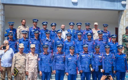 محافظ الضالع يكرّم خريجي كلية الطيران والدفاع الجوي الدفعة الـ34 من منتسبي محور الضالع