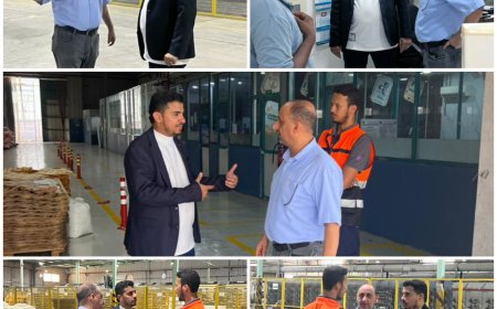 تعزيزاً للامتثال لقانون العمل.. مكتب وزارة العمل بعدن ينفذ زيارة تفتيشية إلى مصنع العلم للبلاستيك