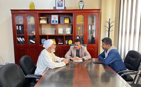 الوكيل الجيلاني يستقبل مستشار وزارة الأوقاف والإرشاد الشيخ الدكتور ناظم باحبارة ويبحث سبل تعزيز العمل الخيري والدعوي