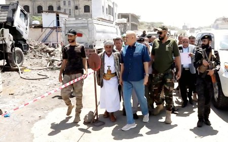 محافظ تعز يدشن مشروع حفر ثلاثة آبار مياه بوادي أمان في الضباب بتمويل من مركز الملك سلمان