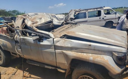 تعز.. حادث سير يحول عرساً في المخا إلى مجلس عزاء