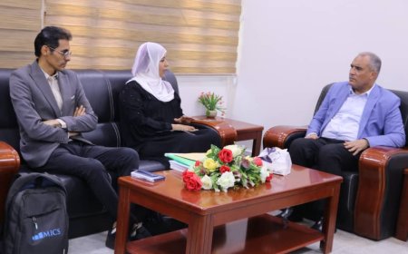 ​وزير التربية والتعليم العبادي يبحث مع رئيسة جهاز الإحصاء تعزيز التعاون وبناء قاعدة بيانات موحدة